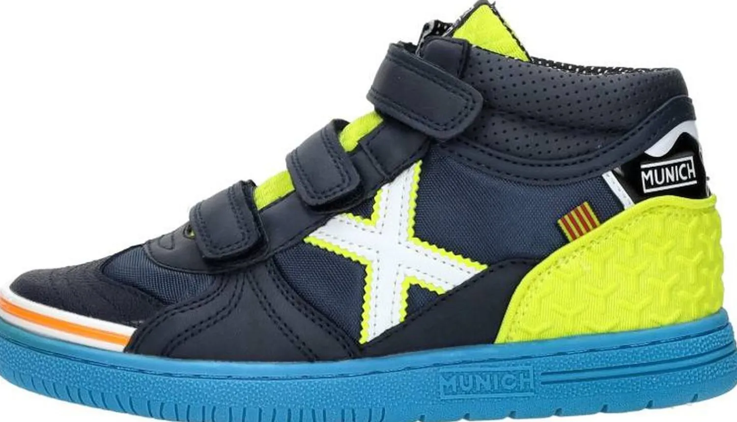 Munich Klittenband Hoog Blauw Outlet