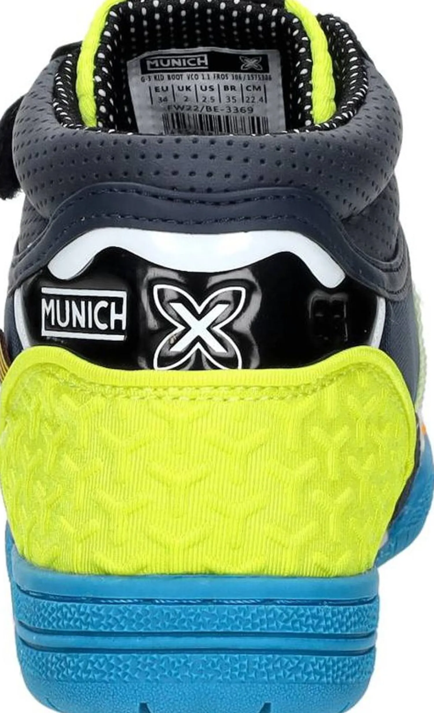 Munich Klittenband Hoog Blauw Outlet