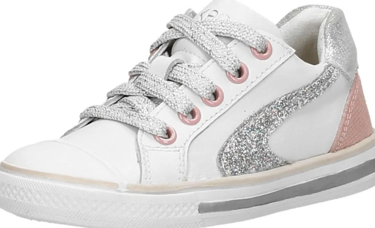 Keq Lage Schoenen Zilverkleur New