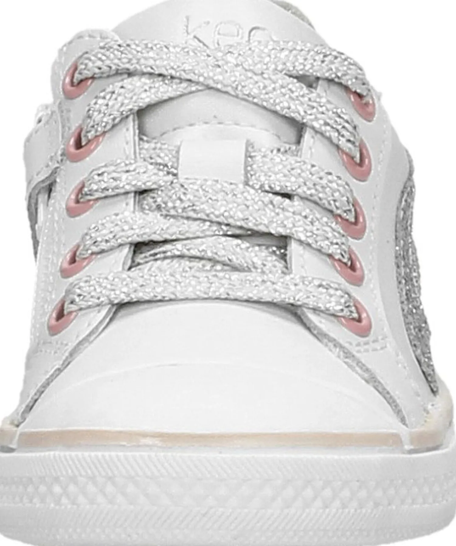 Keq Lage Schoenen Zilverkleur New