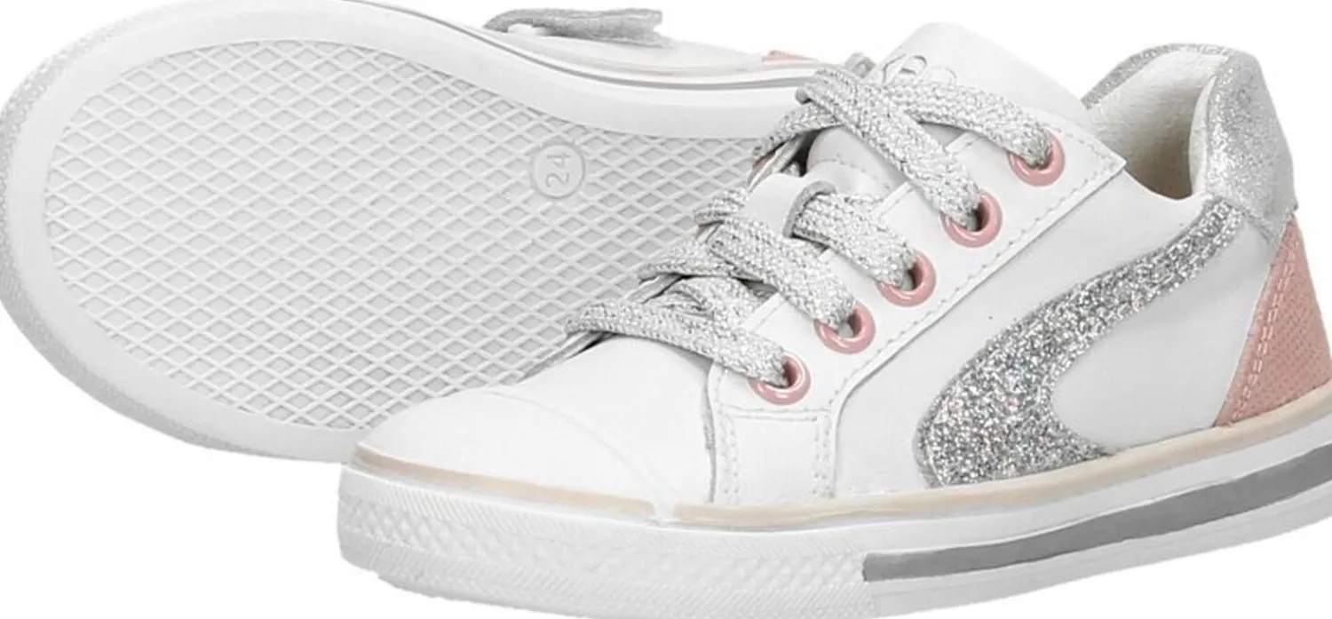 Keq Lage Schoenen Zilverkleur New