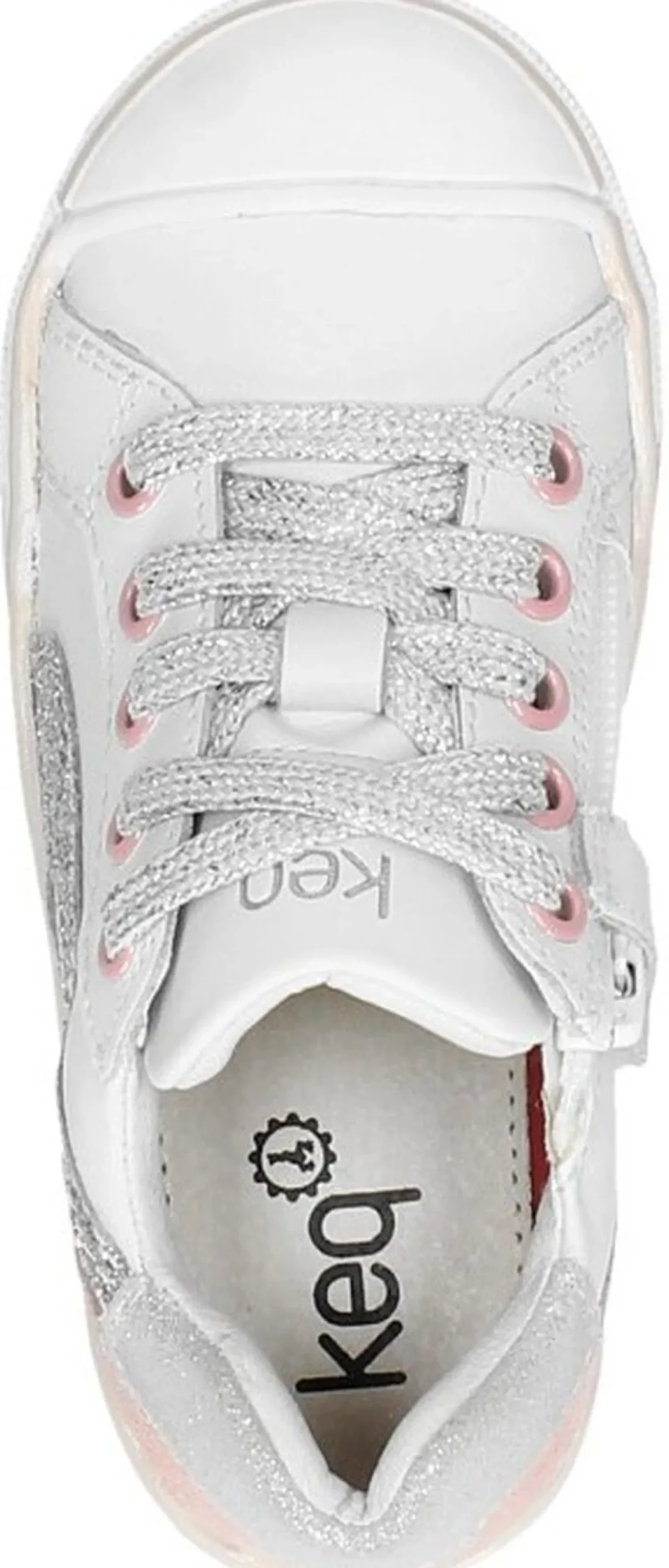 Keq Lage Schoenen Zilverkleur New