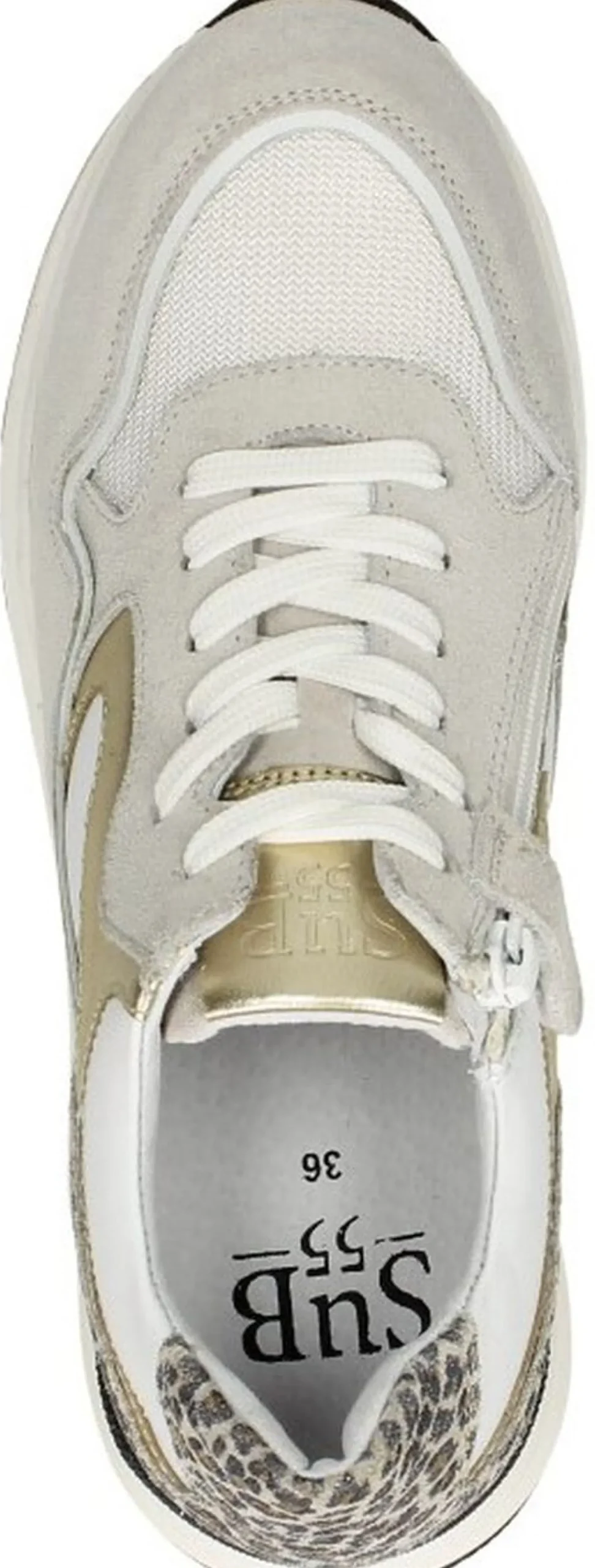 Sub55 Lage Schoenen Wit Fashion