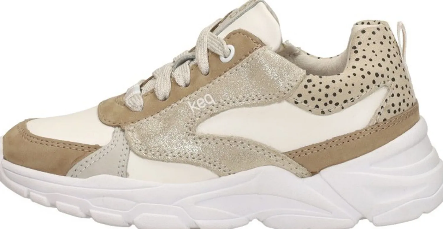 Keq Lage Schoenen Beige Sale