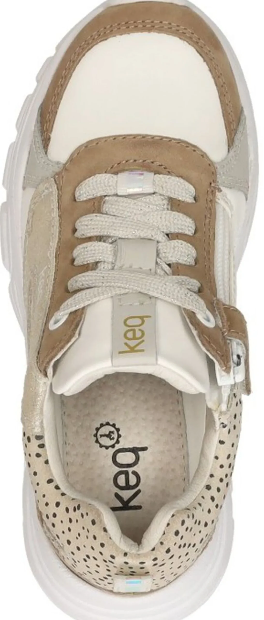 Keq Lage Schoenen Beige Sale