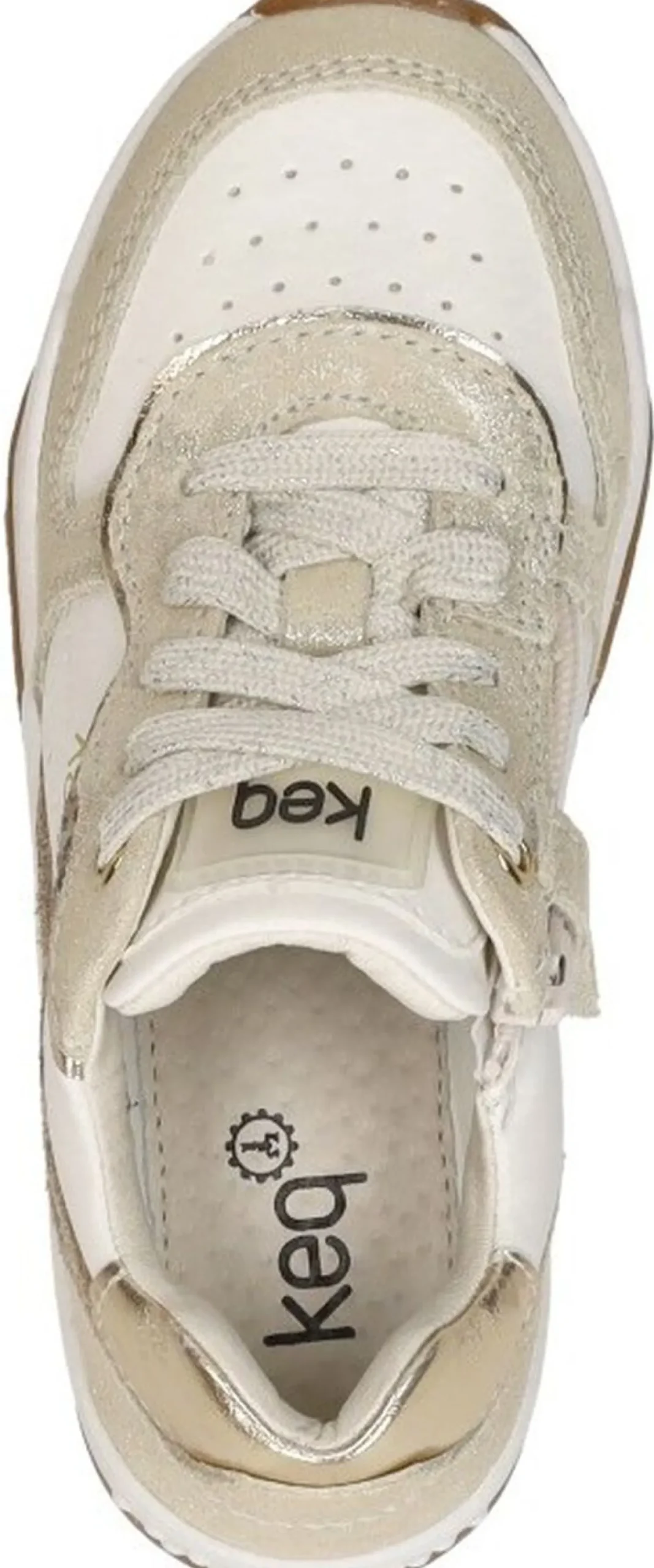 Keq Lage Schoenen Goudkleur Outlet