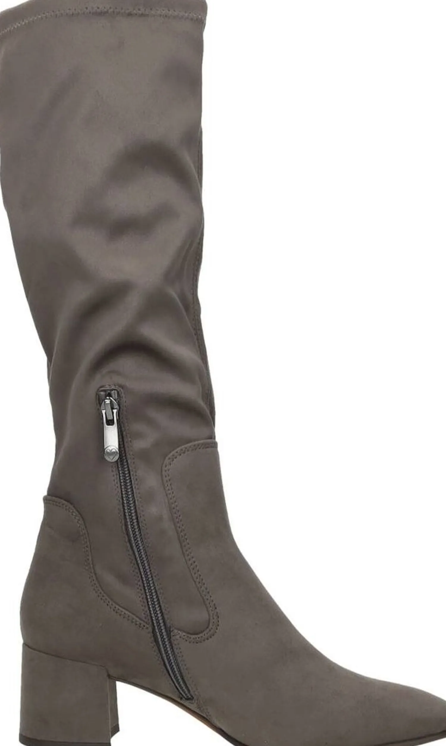 Marco Tozzi Lange Laarzen Taupe Fashion