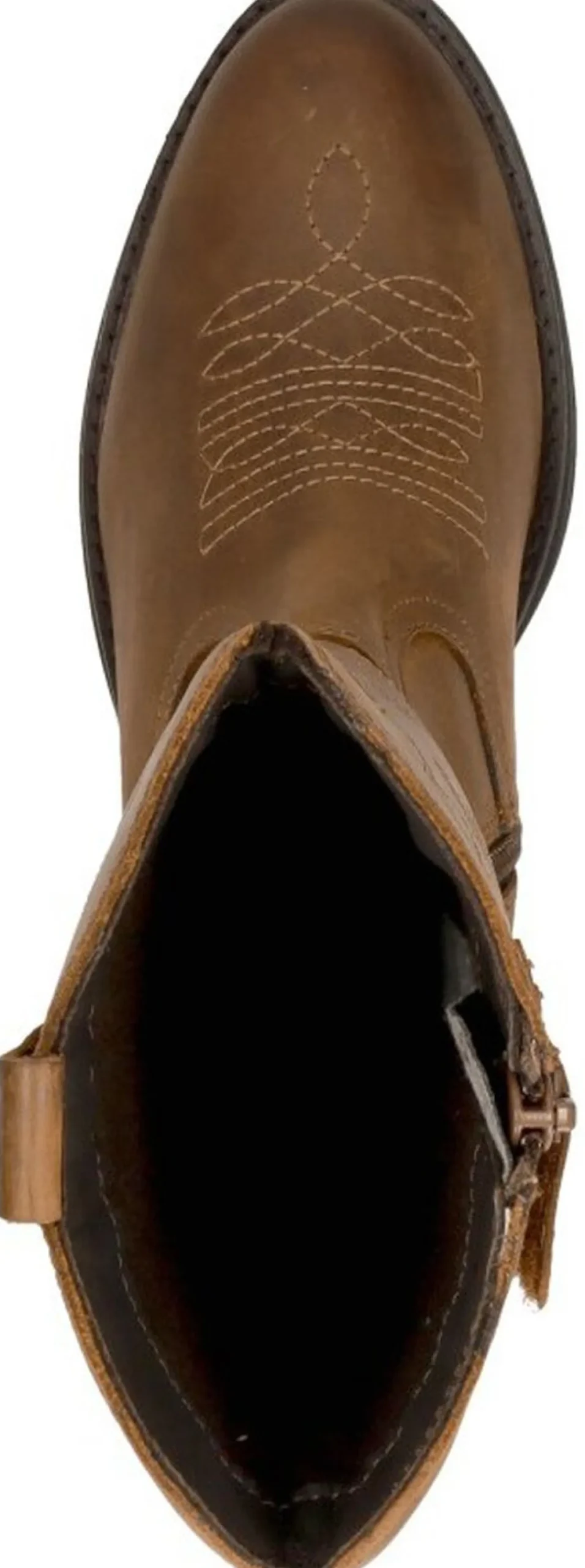 Sub55 Lange Laarzen Cognac Discount