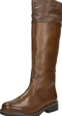 Remonte Lange Laarzen Cognac Fashion