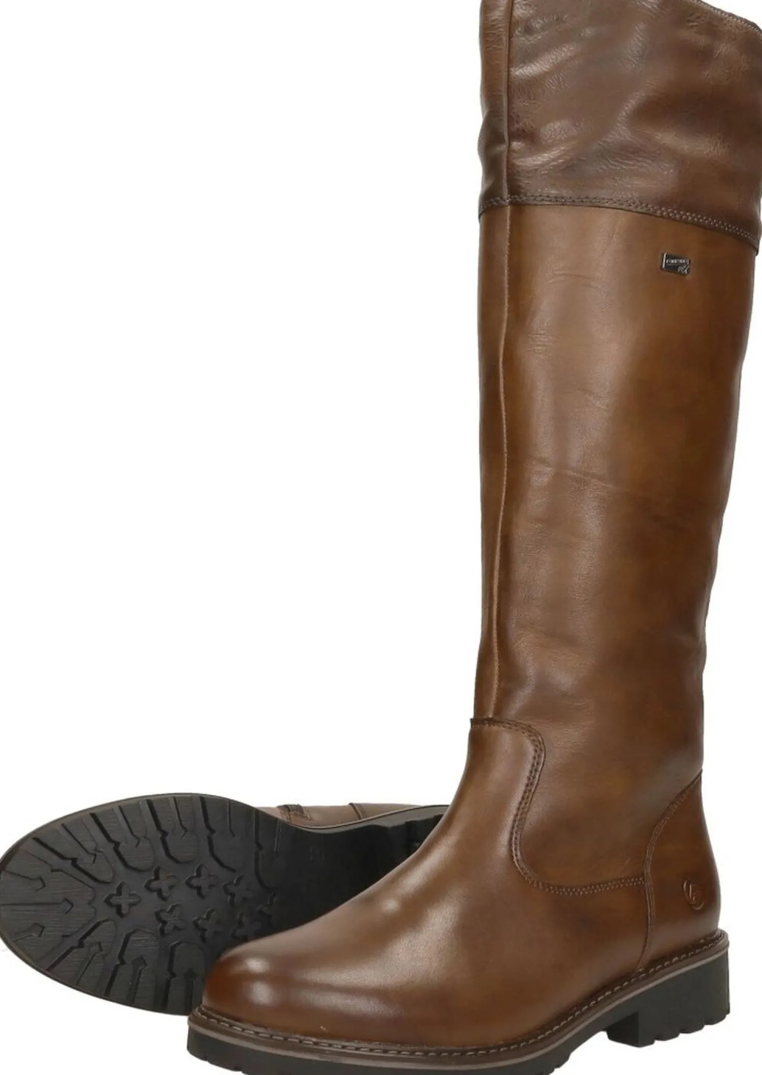 Remonte Lange Laarzen Cognac Fashion