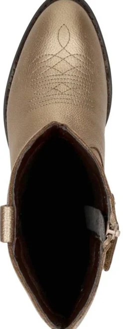 Sub55 Lange Laarzen Goudkleur Discount