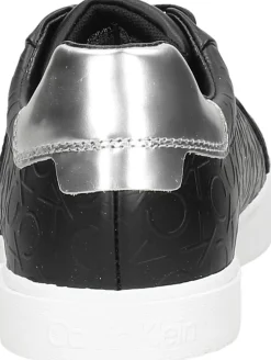Calvin Klein Low Pro Lace Up-Hf Mn Mix / Mt Bt Zwart Discount