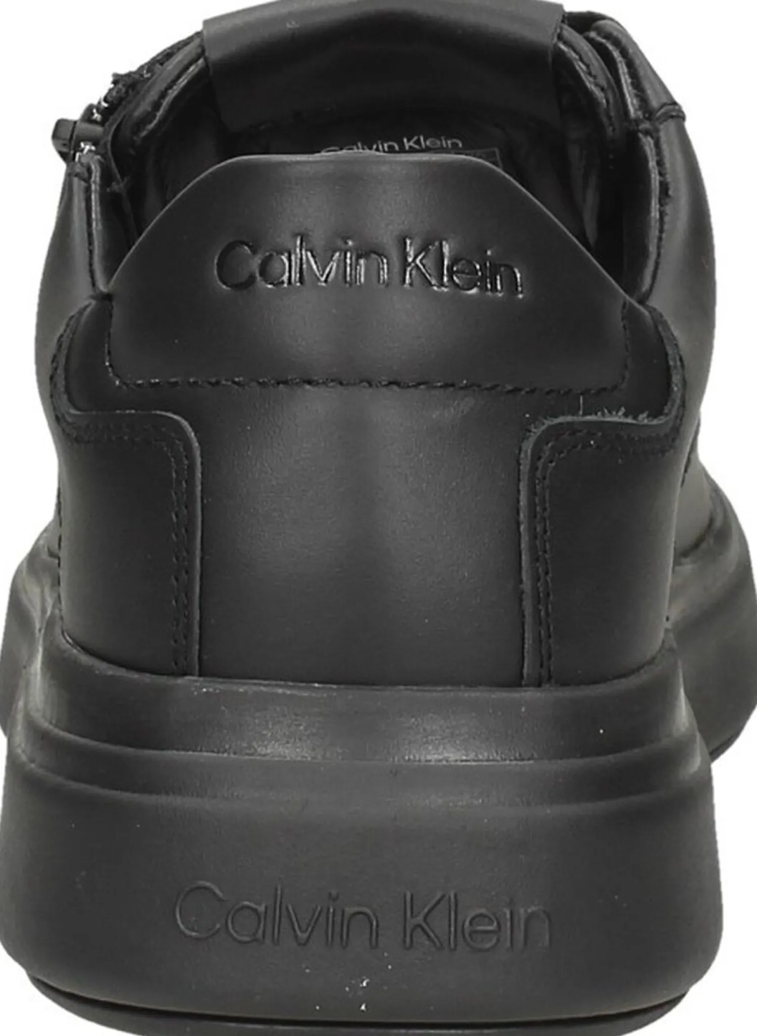 Calvin Klein Low Top Lace Up ZIP Mono Zwart Best