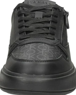 Calvin Klein Low Top Lace Up ZIP Mono Zwart Best