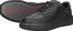 Calvin Klein Low Top Lace Up ZIP Mono Zwart Best