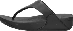Fitflop Lulu Leather Toepost Zwart Clearance