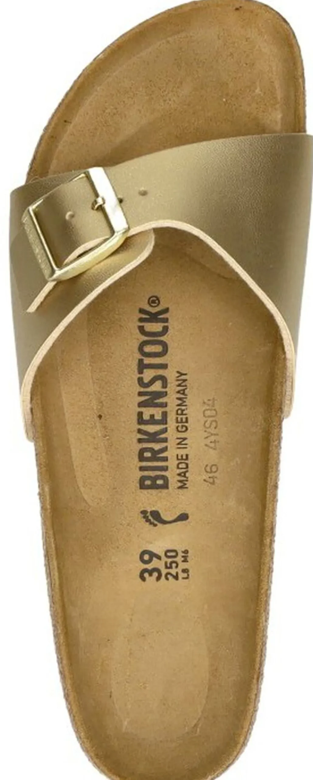 Birkenstock Madrid Goudkleur New