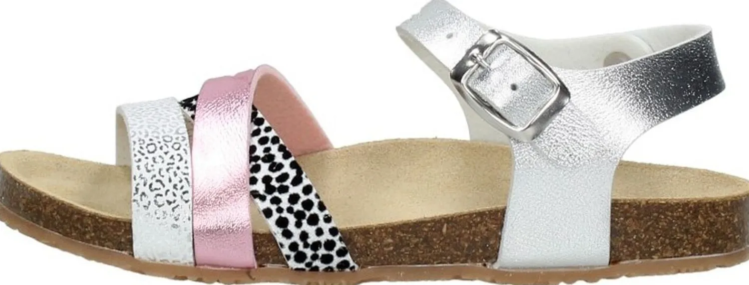 Sub55 Meiden Sandalen Zilverkleur Sale