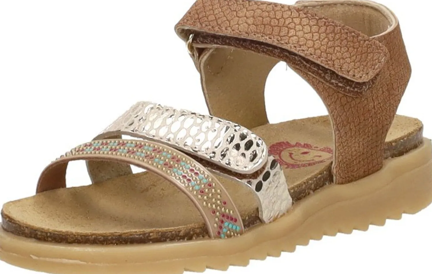 Develab Meiden Sandalen Cognac Hot