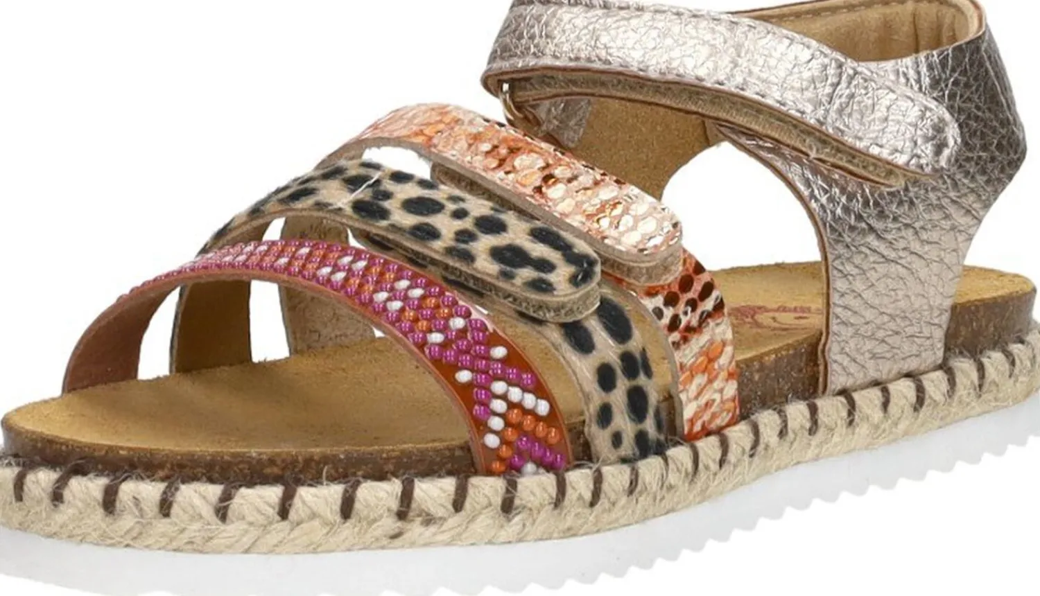 Develab Meiden Sandalen Goudkleur Clearance