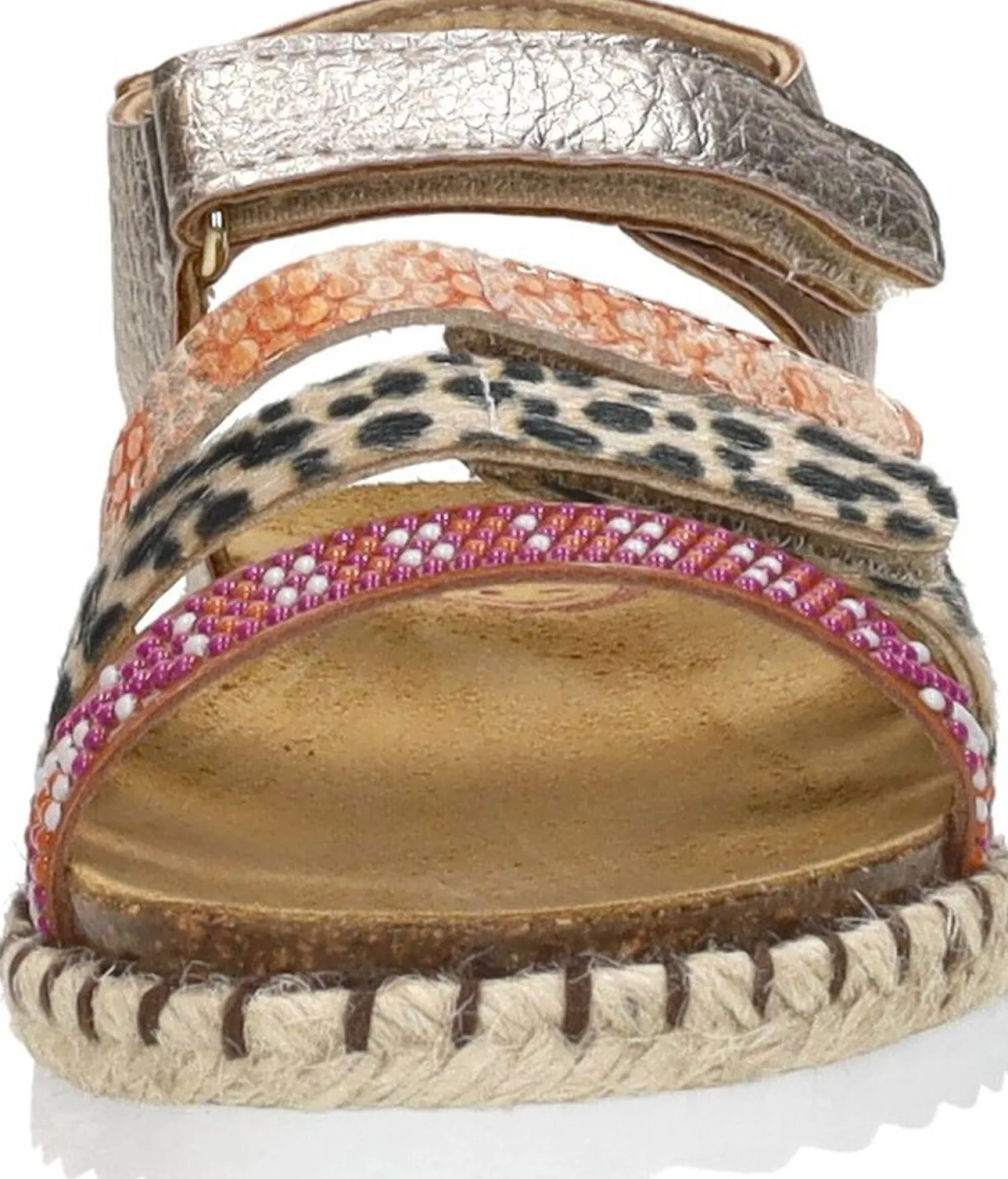 Develab Meiden Sandalen Goudkleur Clearance