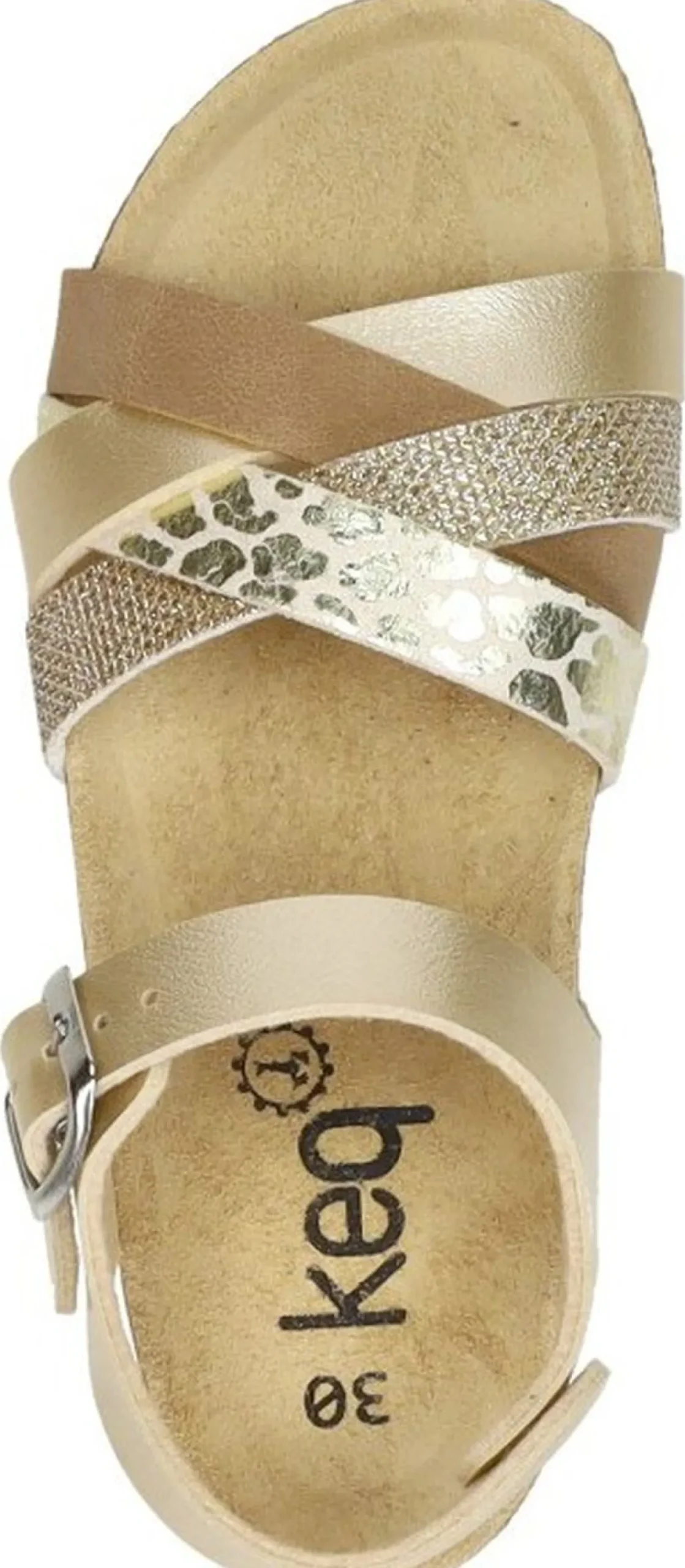 Keq Meiden Sandalen Goudkleur Outlet