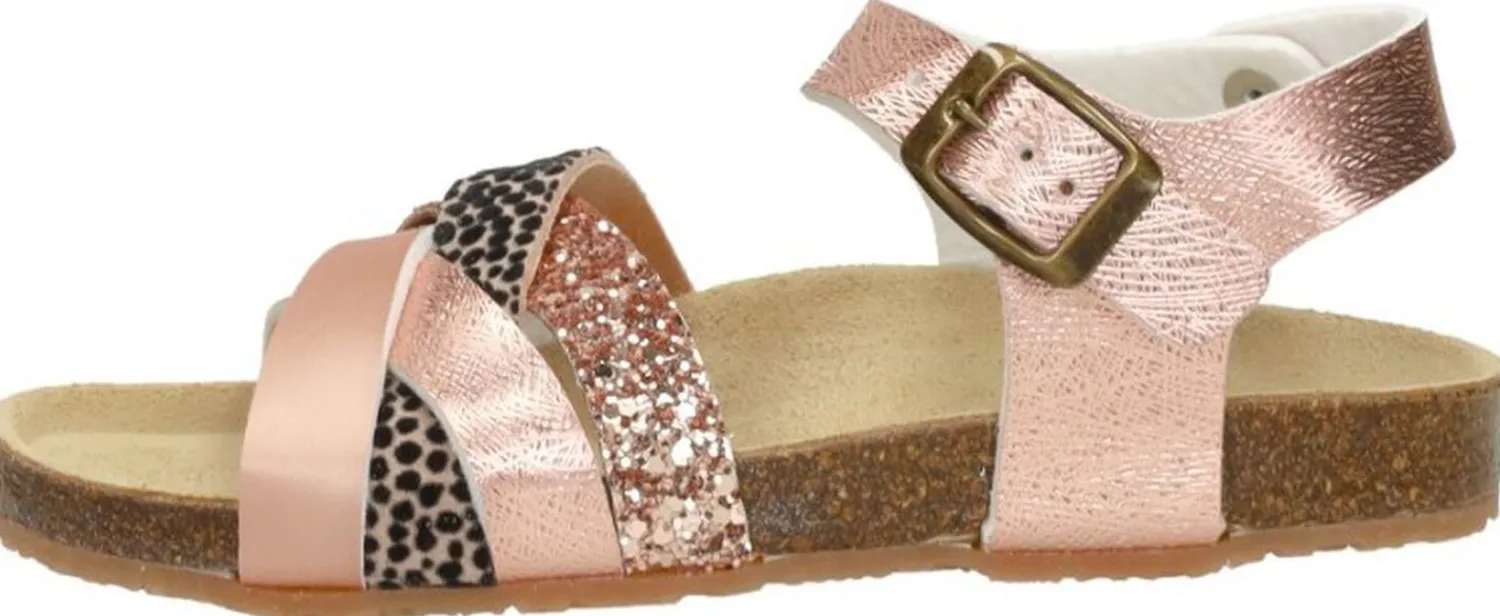 Keq Meiden Sandalen Champagne Hot