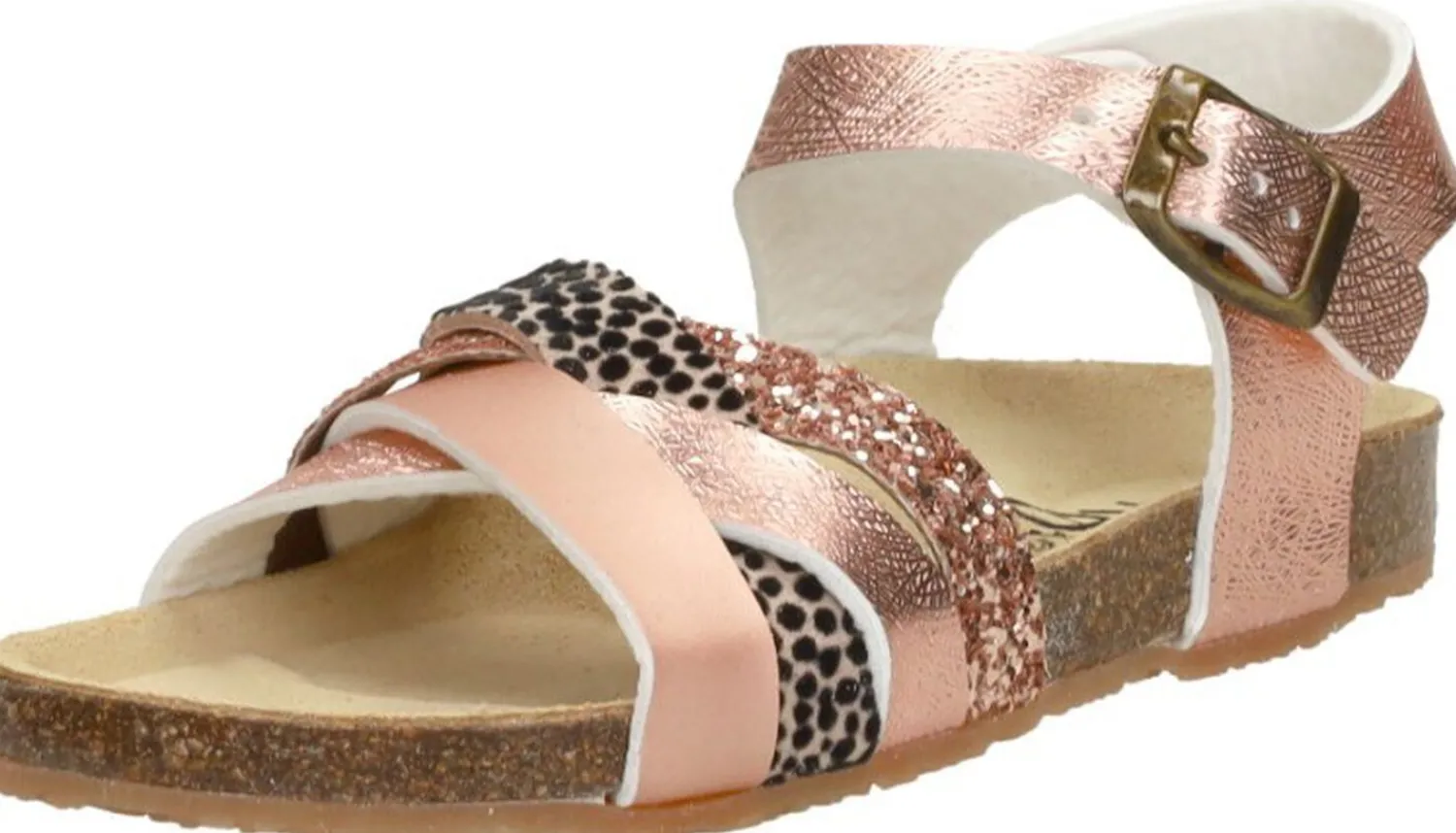 Keq Meiden Sandalen Champagne Hot