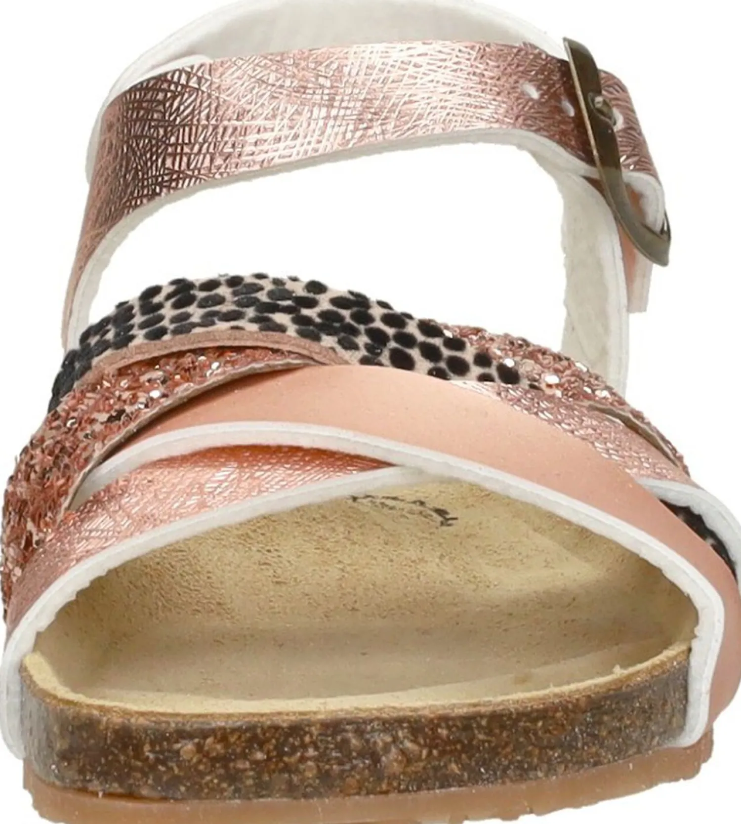 Keq Meiden Sandalen Champagne Hot