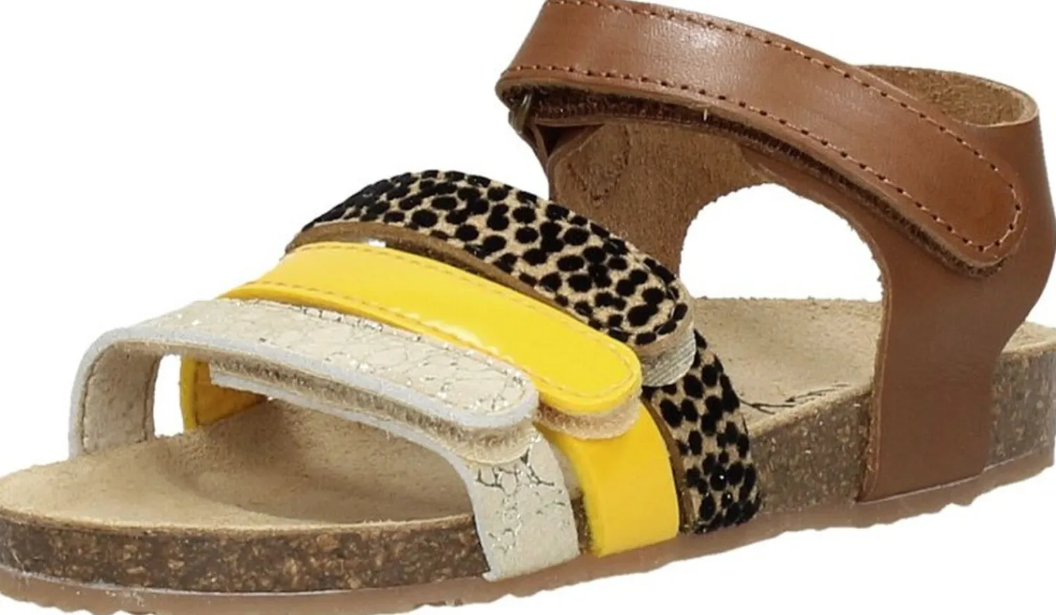 Keq Meiden Sandalen Cognac New
