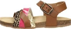 Keq Meiden Sandalen Cognac Outlet