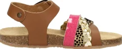 Keq Meiden Sandalen Cognac Outlet