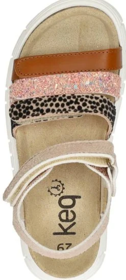 Keq Meiden Sandalen Champagne Best