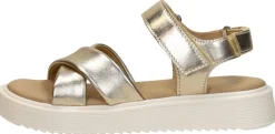 Sub55 Meiden Sandalen Goudkleur Outlet
