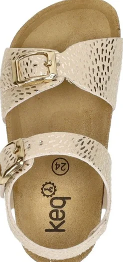 Keq Meiden Sandalen Goudkleur Outlet