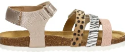 Develab Meiden Sandalen Goudkleur Clearance