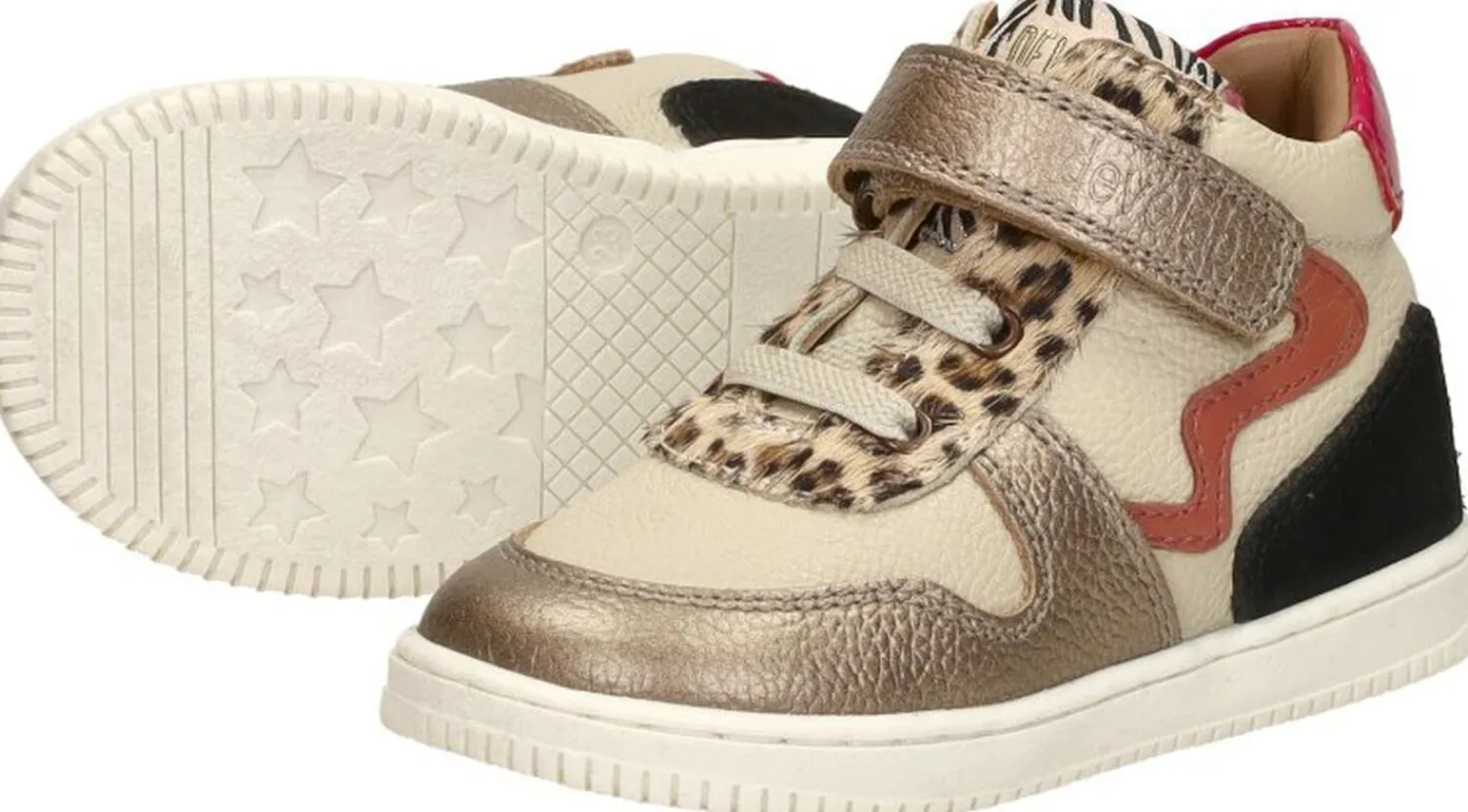 Develab Meisjes Baby schoentjes Goudkleur Hot