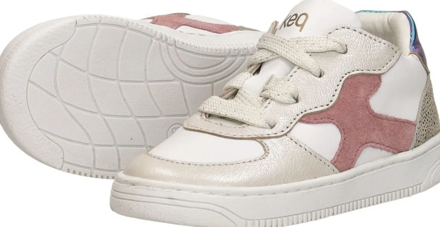 Keq Meisjes Baby schoentjes Wit Discount