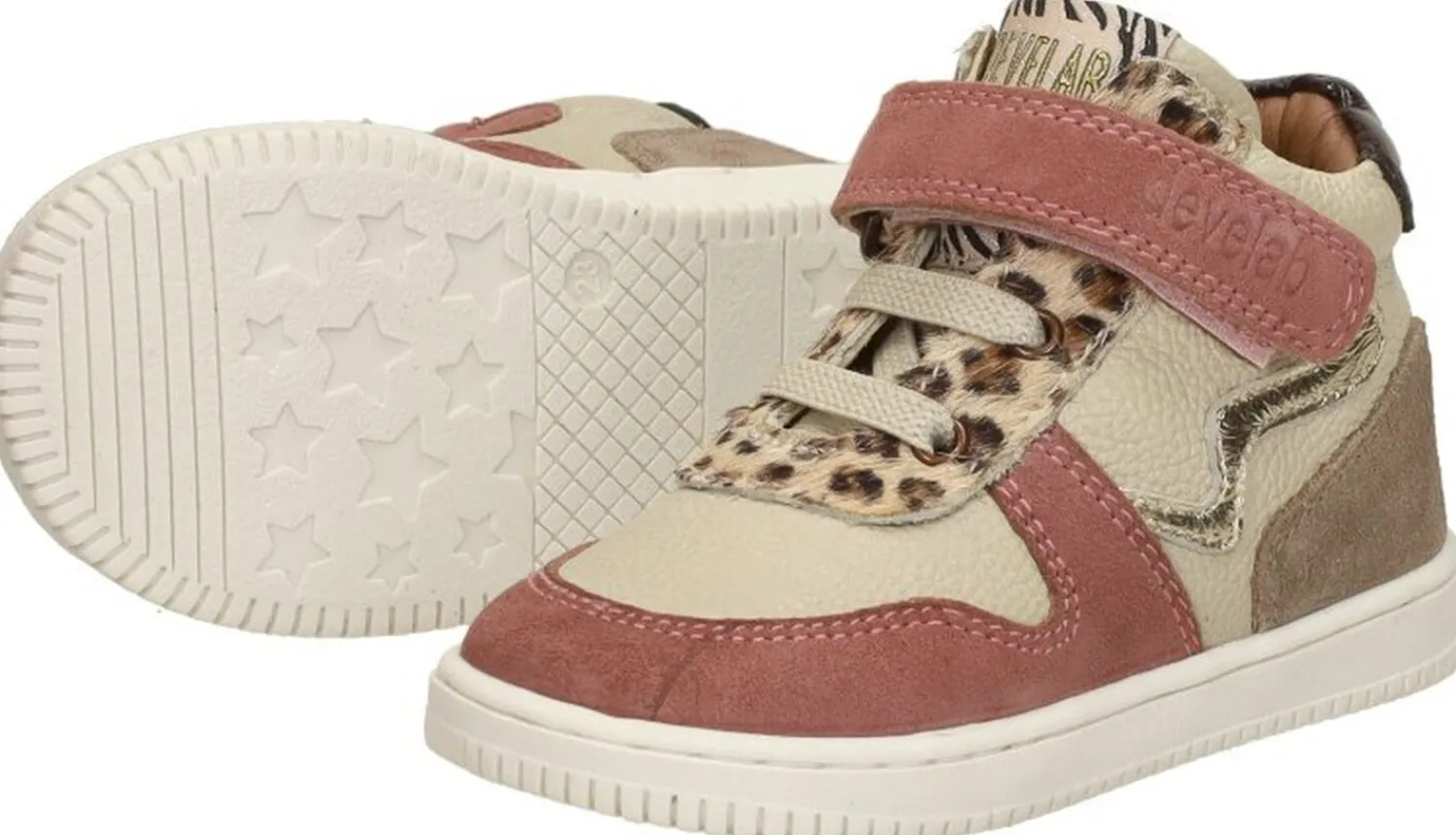 Develab Meisjes Baby schoentjes Roze Clearance