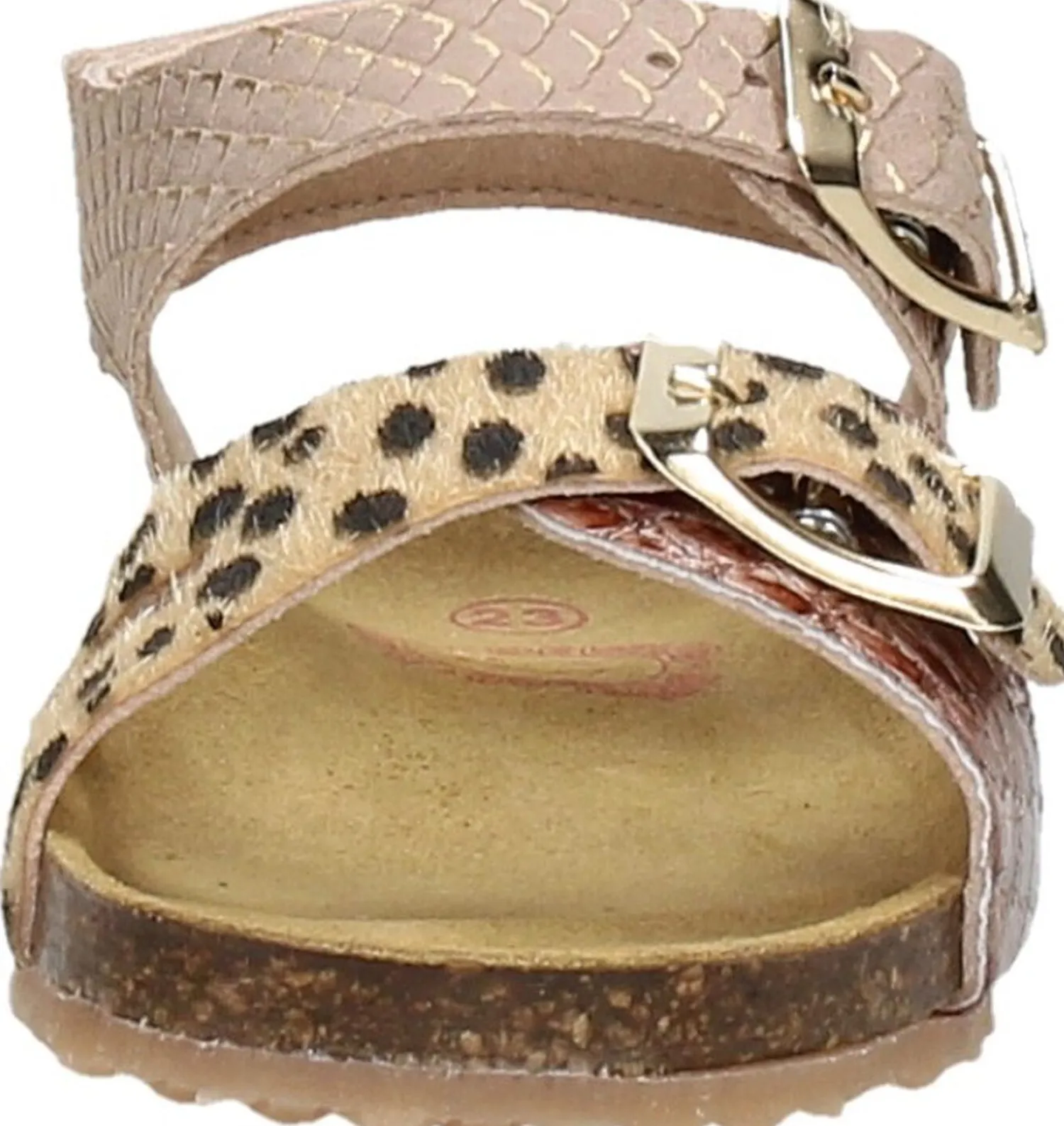 Develab Meisjes Sandalen Middelbruin Sale
