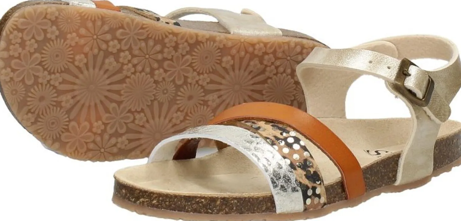 Sub55 Meisjes sandalen Goudkleur Sale