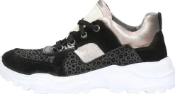Braqeez Meisjes veterschoenen Zwart Sale