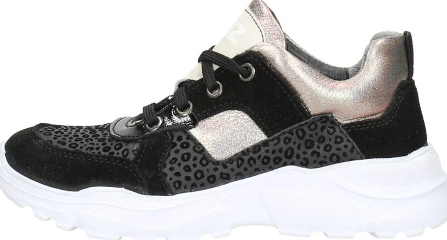 Braqeez Meisjes veterschoenen Zwart Sale