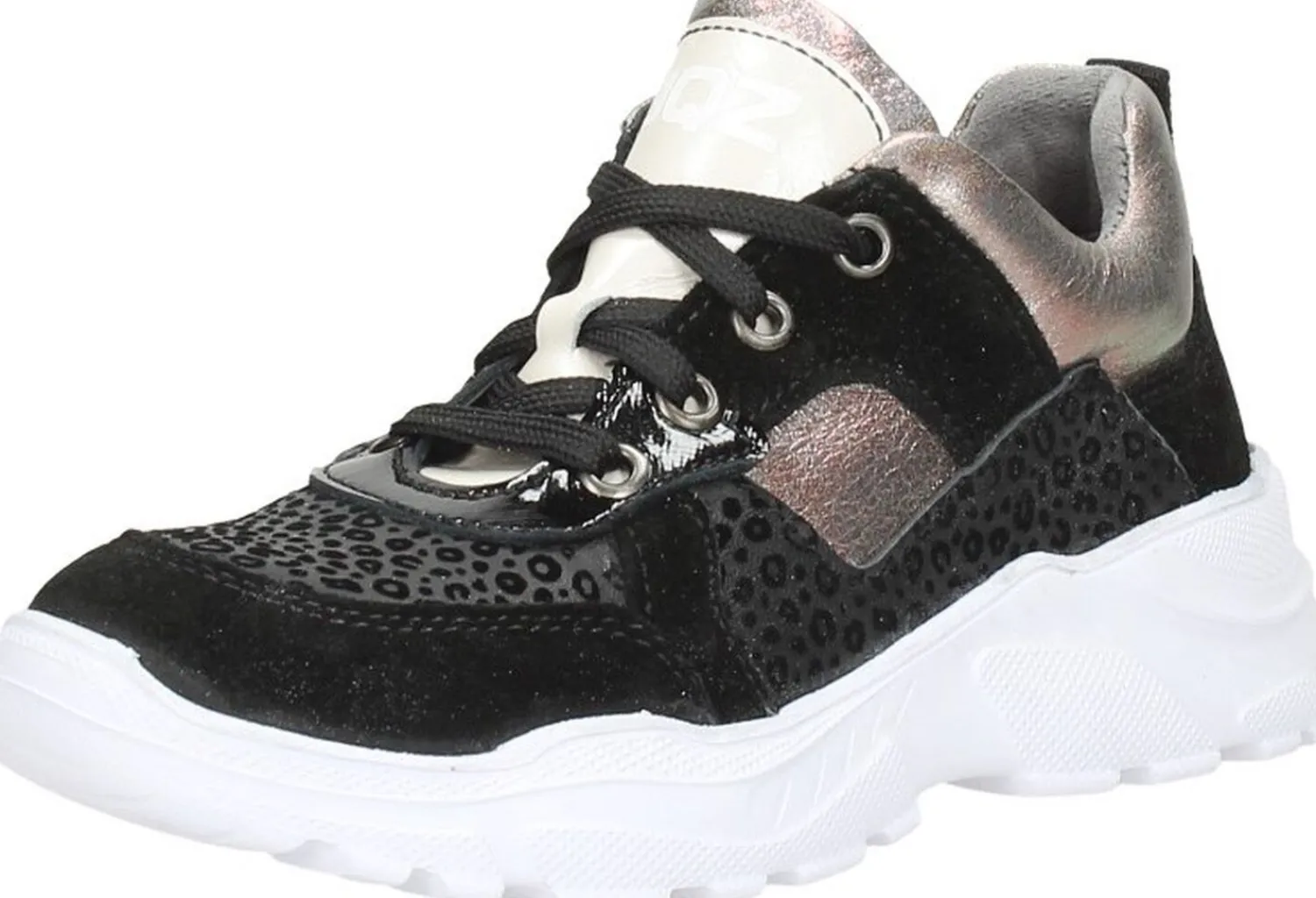 Braqeez Meisjes veterschoenen Zwart Sale