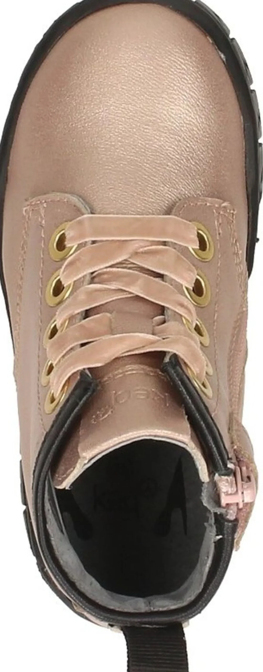 Keq Meisjes veterschoenen Champagne Fashion