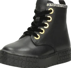 Keq Meisjes veterschoenen Zwart Best