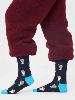 Happy Socks Milkshake Sock Blauw Clearance