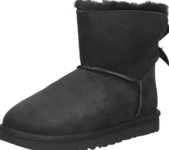 Ugg Mini Bailey Bow II Zwart Outlet