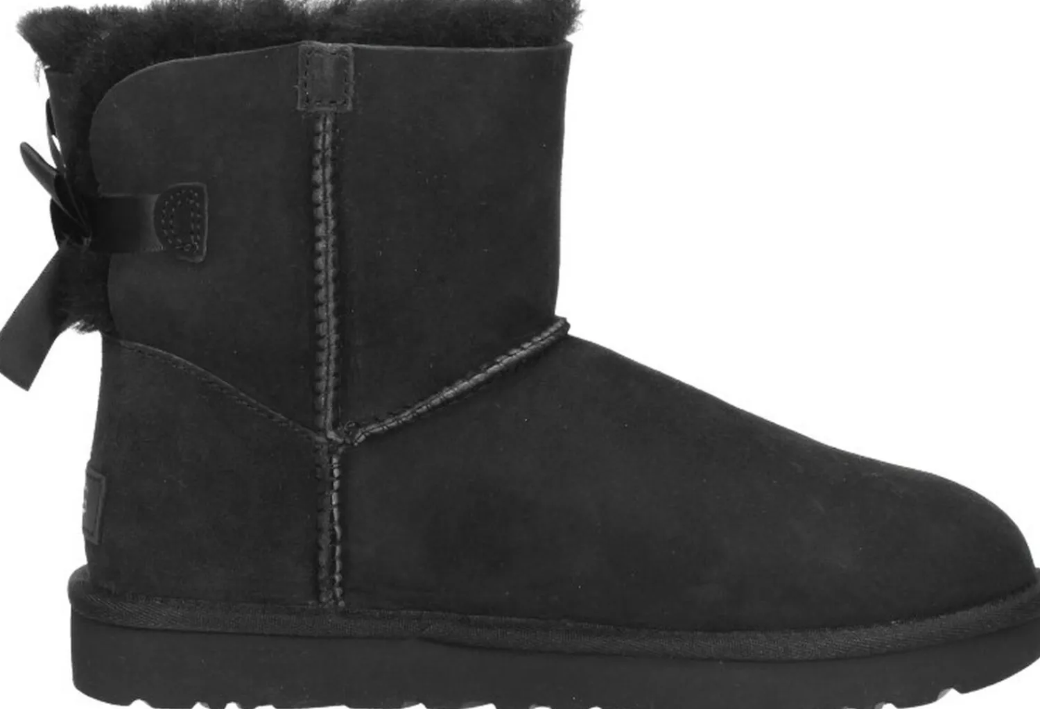 Ugg Mini Bailey Bow II Zwart Outlet