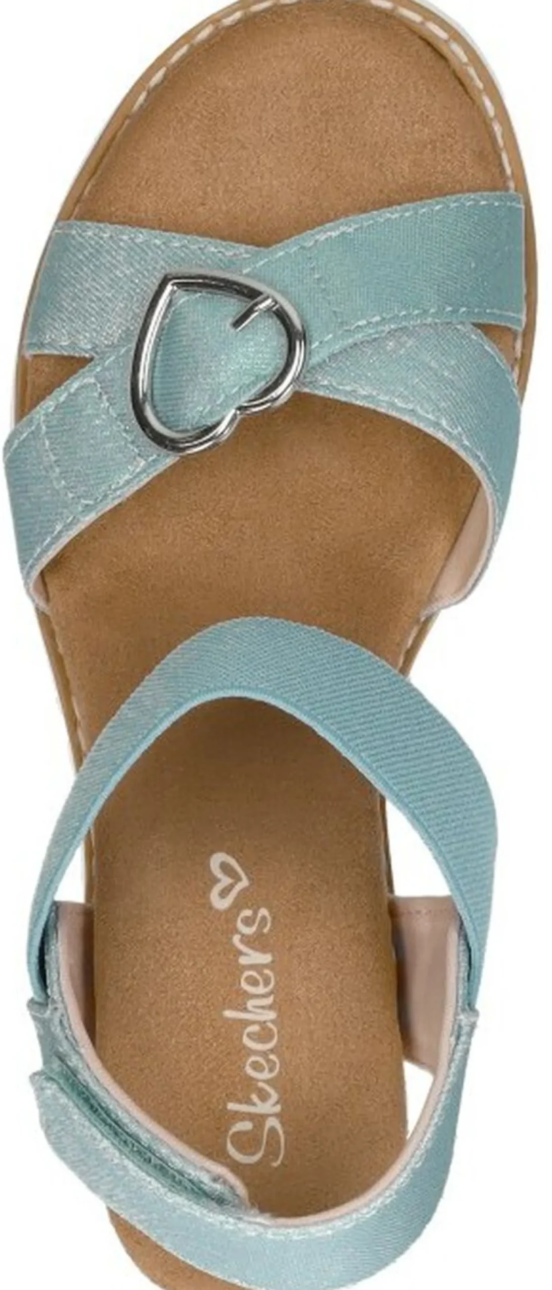 Skechers Miss Desert Kiss Hi Licht blauw Sale